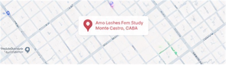 Mapa de Amo Lashes Fem Study en Monte Castro, CABA