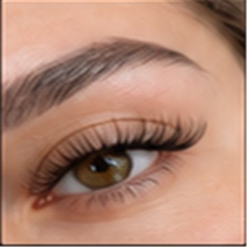 Resultado de extensiones de pestañas