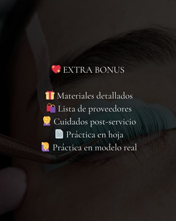 Curso Full Cejas y Lifting - Image 3